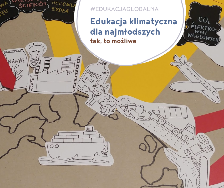 Ilustacja przykładowych źródeł gazow cieplarnianych