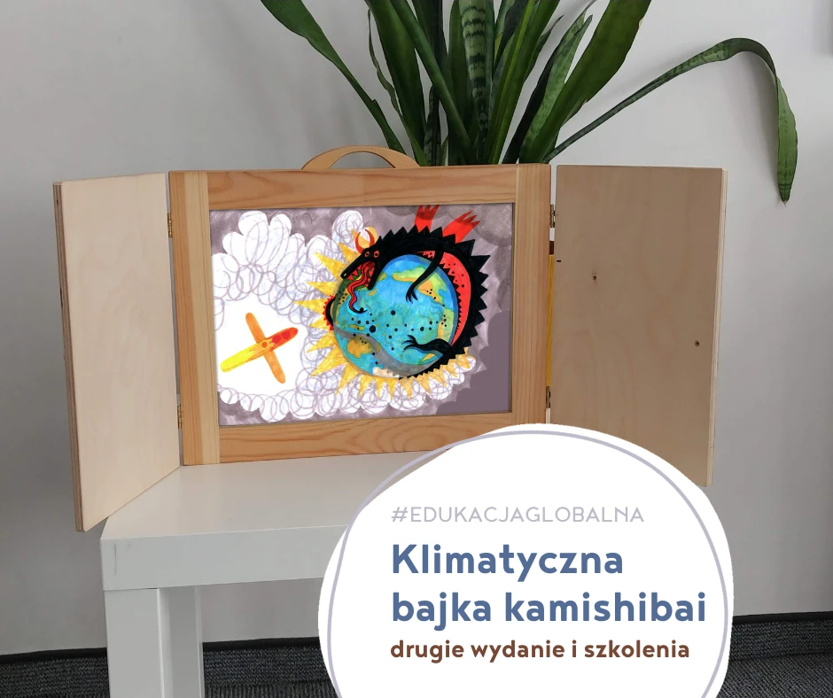 drugie wydanie bajki kamishibai o czarnym smoku
